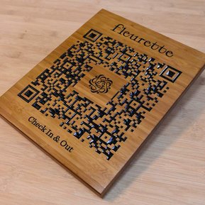 Workshop in Singapore using CNC to produce wood furniture and signboards. 