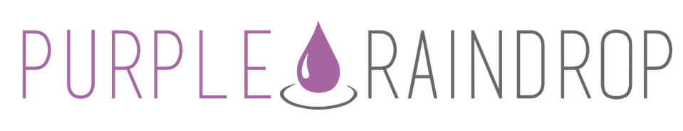 PURPLE RAINDROP