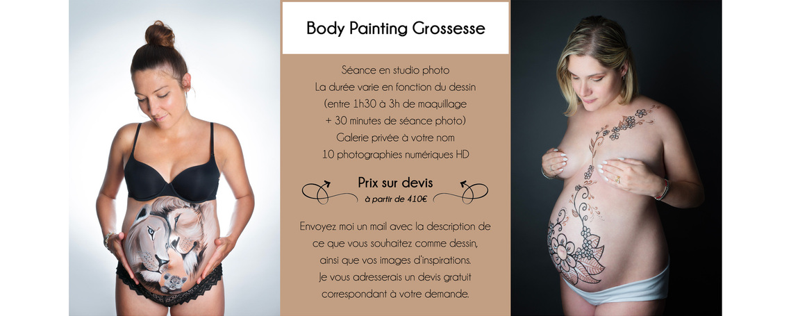 Photo de grossesse, Maternité, Tarif séance grossesse, Body painting grossesse, Belly painting, Photo studio, photographe, Gizeux, Tours, Bourgueil, Langeais, Chinon, Saumur