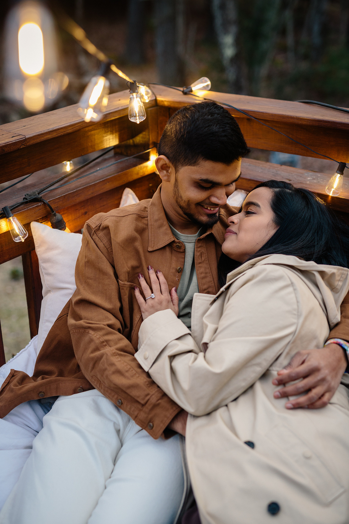 A Surprise Catskills Proposal and Engagement Photos at a Saugerties