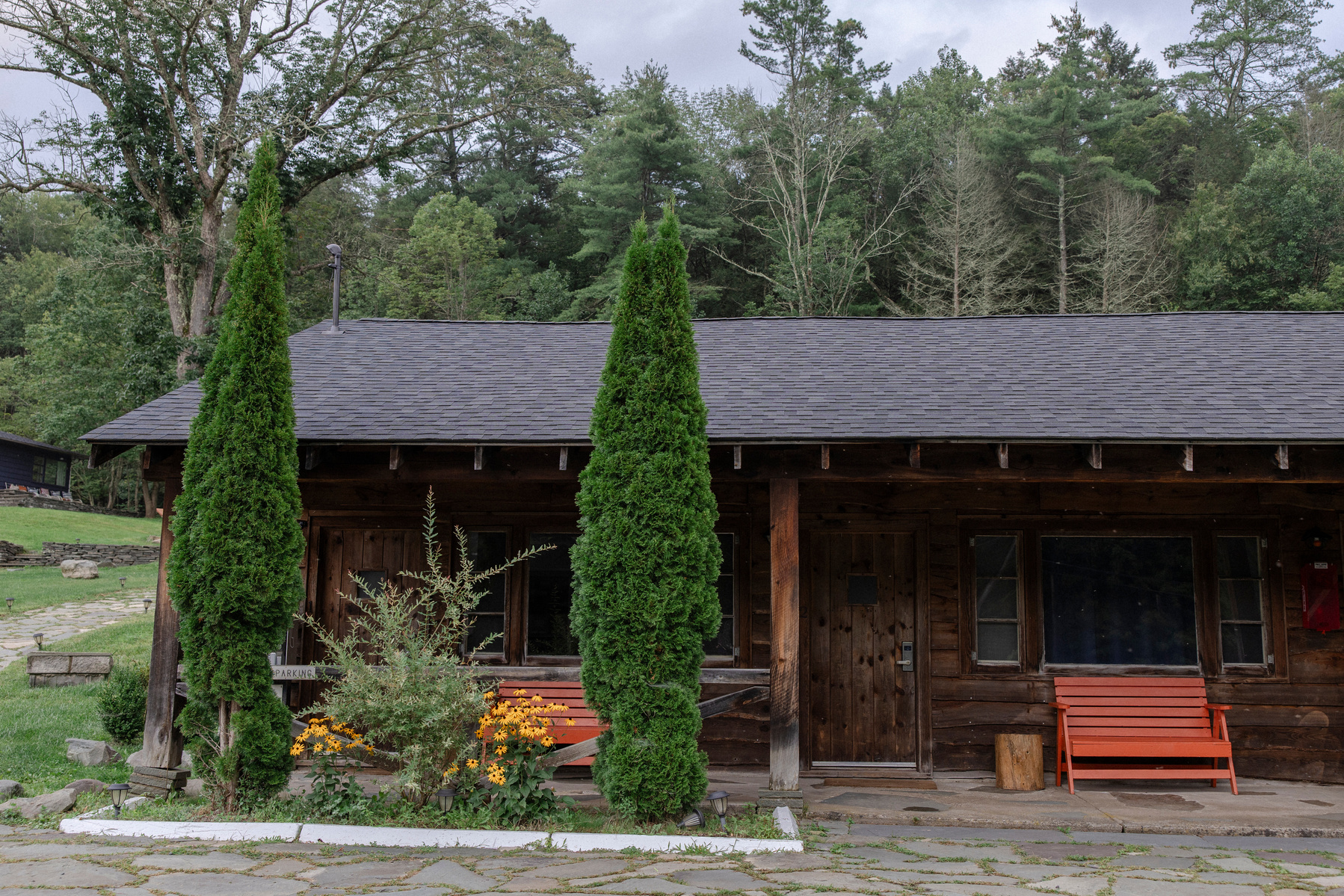 Josh and Brian's Poolside Wedding at Blue Fox Motel in Narrowsburg, New York photographed by Catskills Wedding Photographer Erin Glover