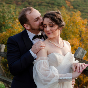 Josh and Caity's Micro Wedding at Lamb's Hill in Beacon, New York