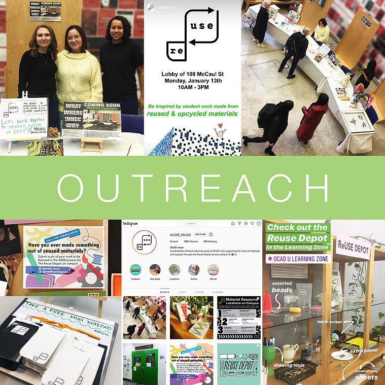 Outreach aspects of Reuseful thesis project by Meaghan Robson