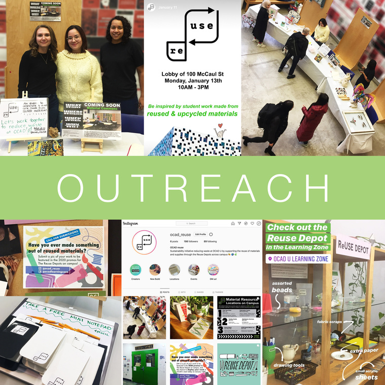 Outreach aspects of Reuseful thesis project by Meaghan Robson