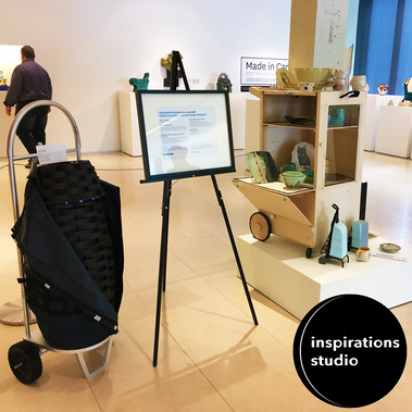 Pottery Cart Exhibit - Gardiner Museum 2017