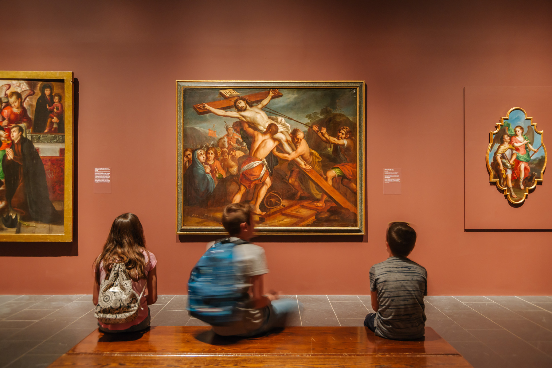 Installation view of "Painted in Mexico; 1700-1790" at the Metropolitan Museum of Art. CREDIT: Charlie Rubin for The New York Times