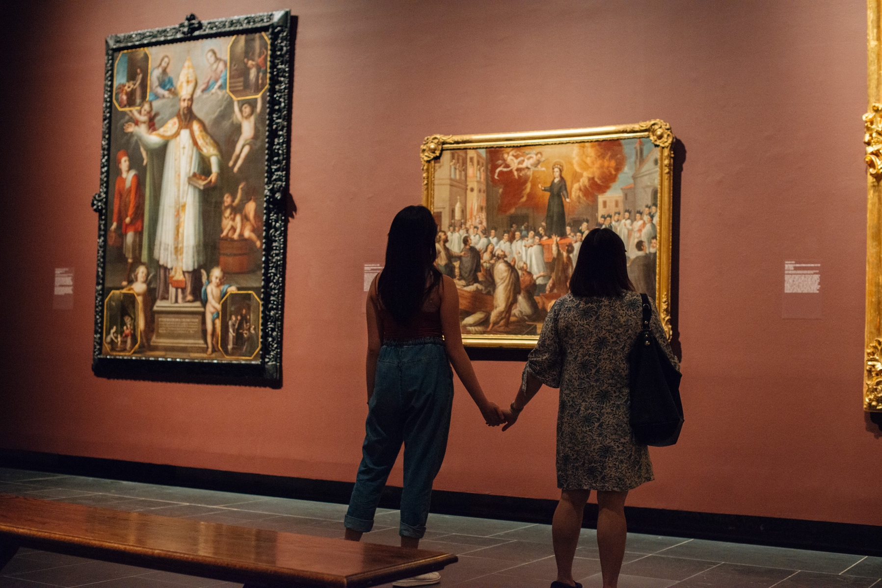 Installation view of "Painted in Mexico; 1700-1790" at the Metropolitan Museum of Art. CREDIT: Charlie Rubin for The New York Times