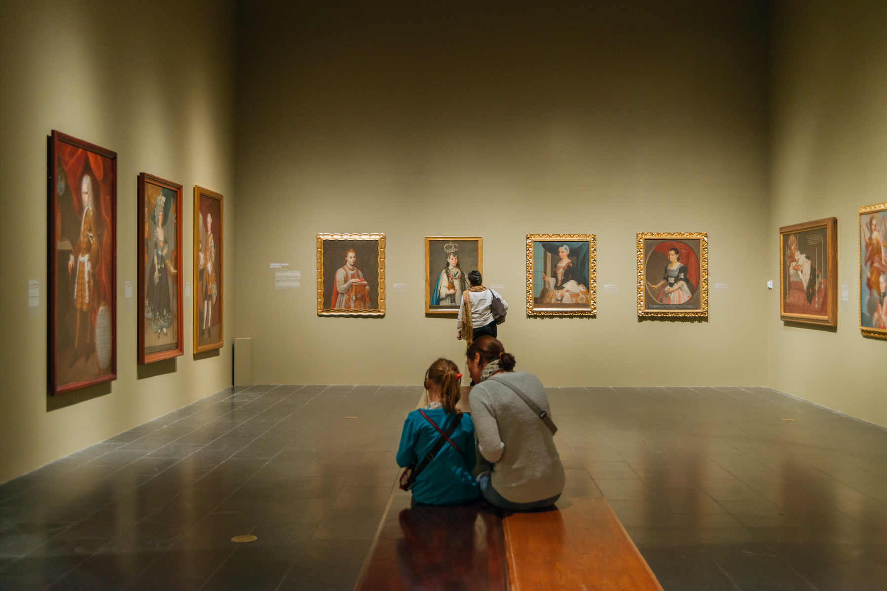 Installation view of "Painted in Mexico; 1700-1790" at the Metropolitan Museum of Art. CREDIT: Charlie Rubin for The New York Times