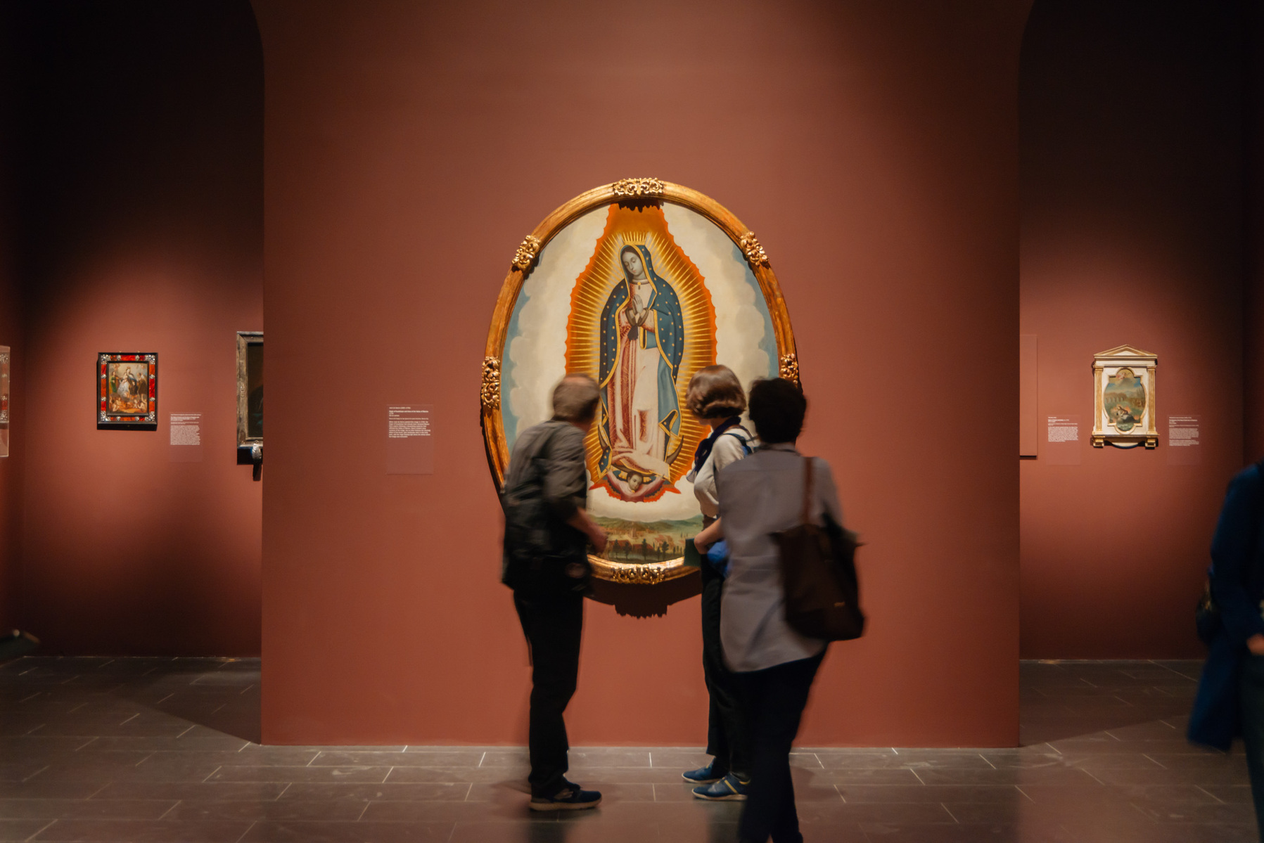 Installation view of "Painted in Mexico; 1700-1790" at the Metropolitan Museum of Art. CREDIT: Charlie Rubin for The New York Times