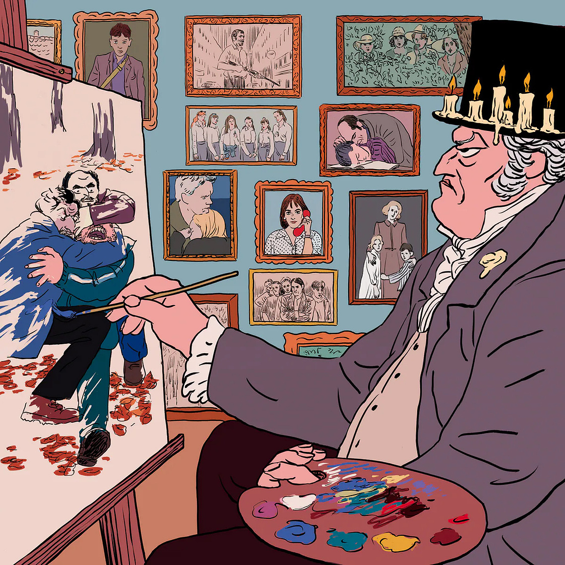 Diez escritores para 10 premios Goya  - Commissioned work for Babelia - El País - Febrero 2024