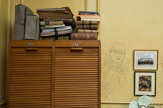 Still Frames from The French Dispatch  where appears some drawings  made for some scenes .

Commissioned work for the film The French Dispatch directed by Wes Anderson


