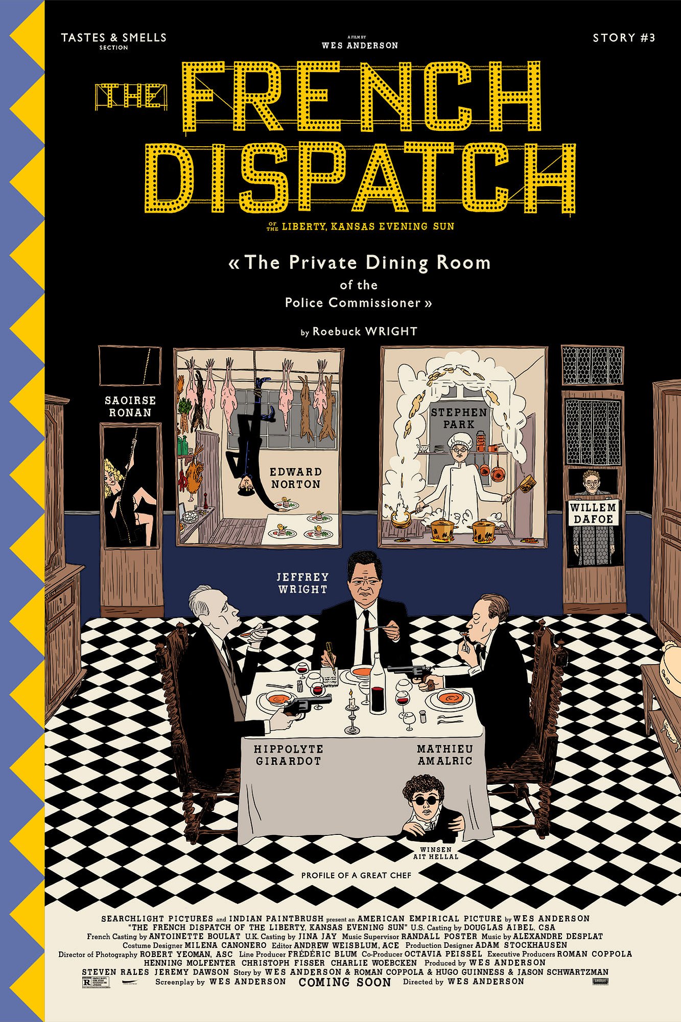 Javi Aznarez - Commissioned work for the film The French Dispatch directed by Wes Anderson
© Searchlight Pictures