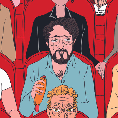 Detail - Javi Aznarez - Commissioned work to celebrate the release of the film The French Dispatch directed by Wes Anderson
© Searchlight Pictures