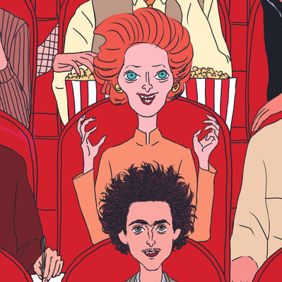 Detail - Javi Aznarez - Commissioned work to celebrate the release of the film The French Dispatch directed by Wes Anderson
© Searchlight Pictures
