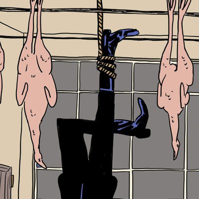 Javi Aznarez - Detail - Commissioned work for the film The French Dispatch directed by Wes Anderson
© Searchlight Pictures