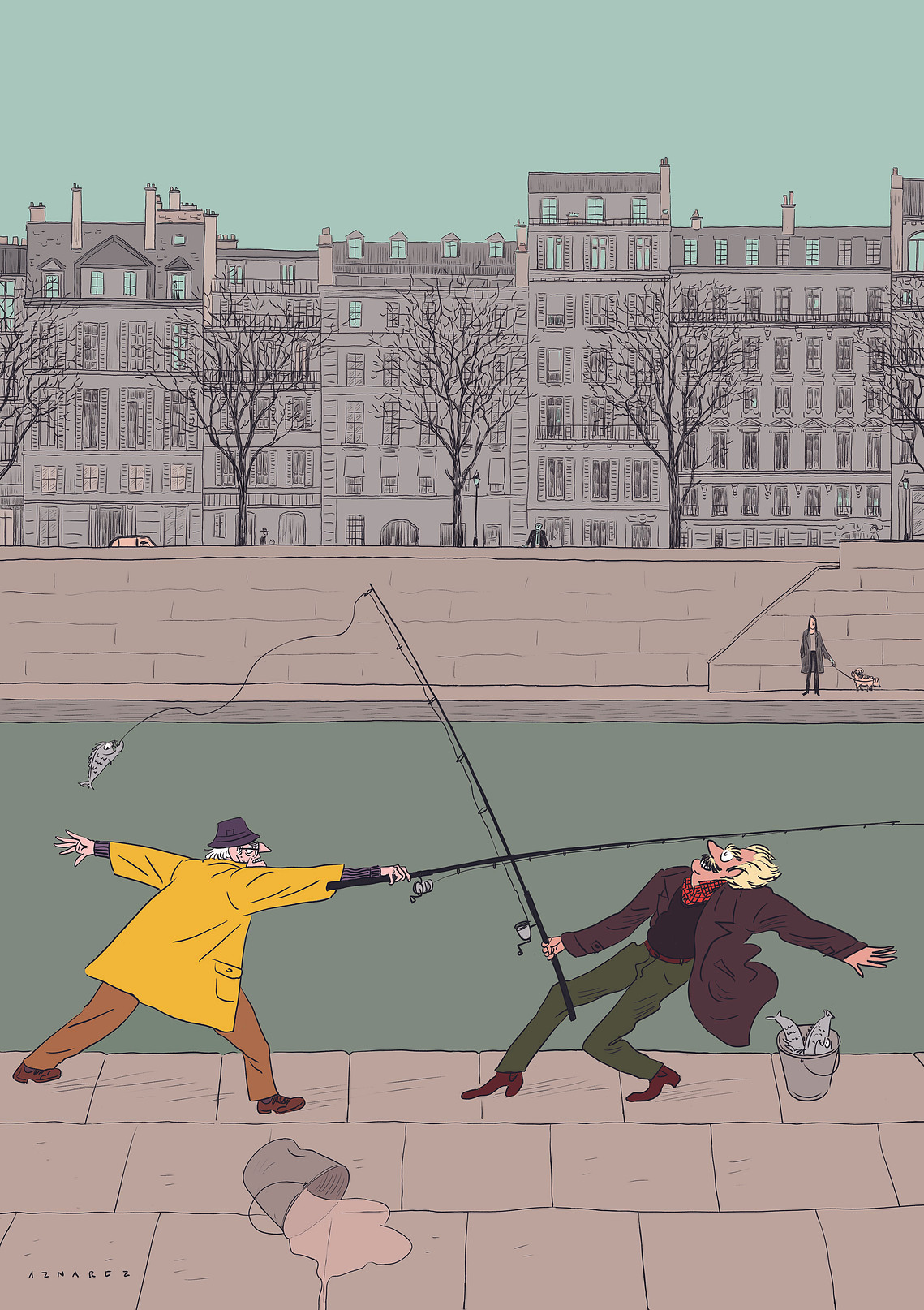 Javi Aznarez - Commissioned work for The Parisianer - March 2024