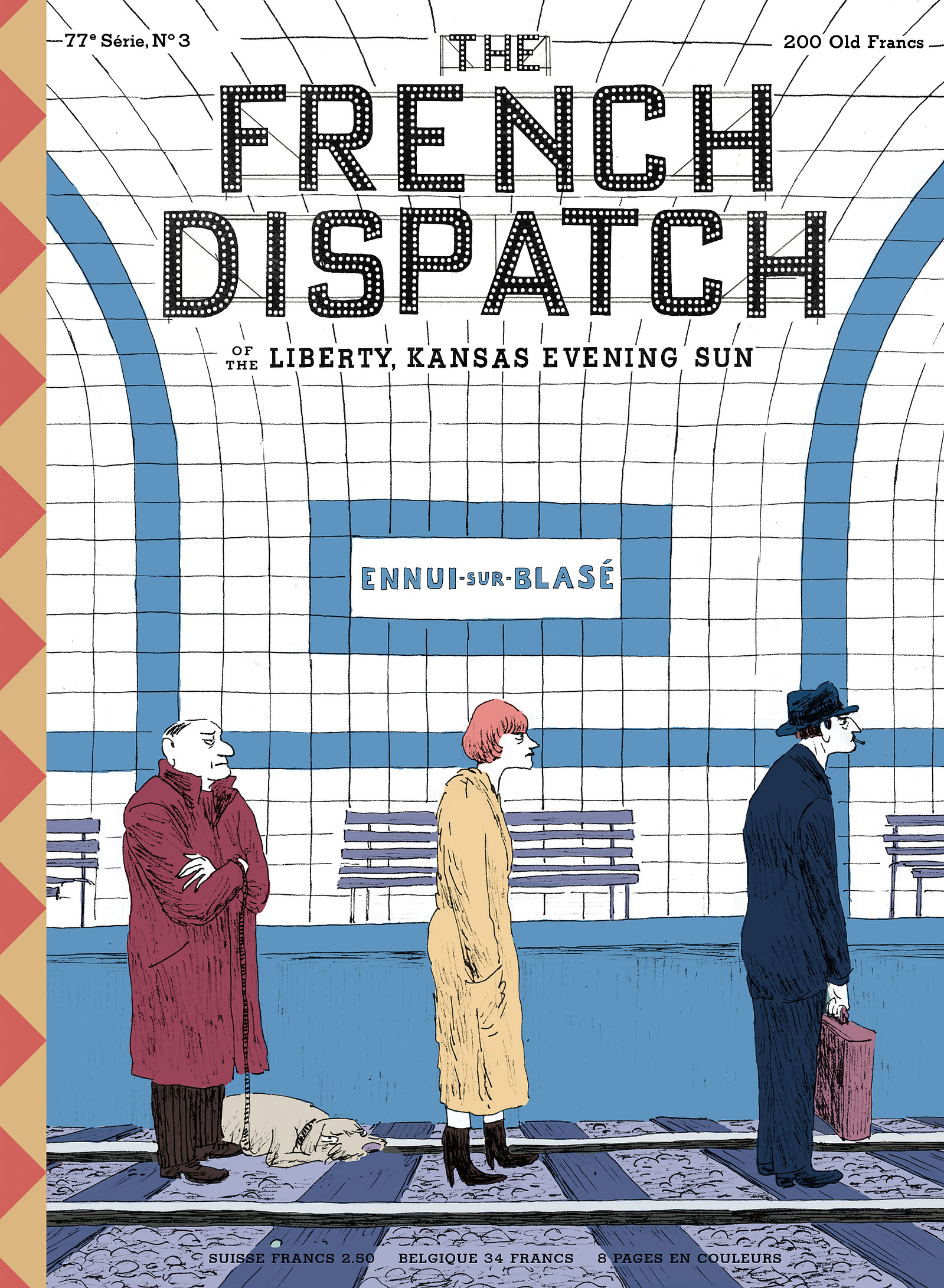 Javi Aznarez - Magazine covers in The French Dispatch

Commissioned work for the film The French Dispatch directed by Wes Anderson
© Searchlight Pictures
