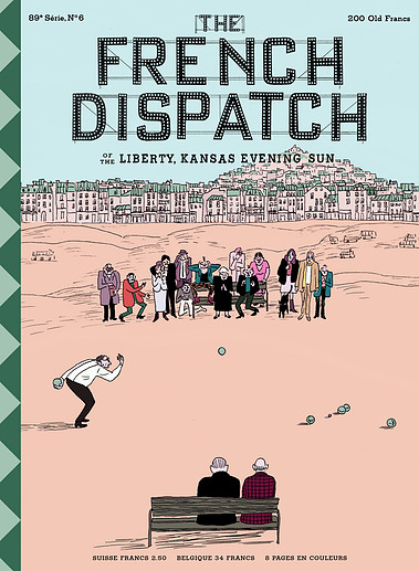 Javi Aznarez - Magazine covers in The French Dispatch

Commissioned work for the film The French Dispatch directed by Wes Anderson
© Searchlight Pictures