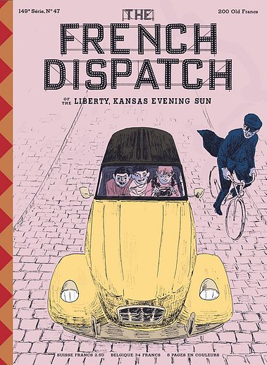 Javi Aznarez - Magazine covers in The French Dispatch

Commissioned work for the film The French Dispatch directed by Wes Anderson
© Searchlight Pictures