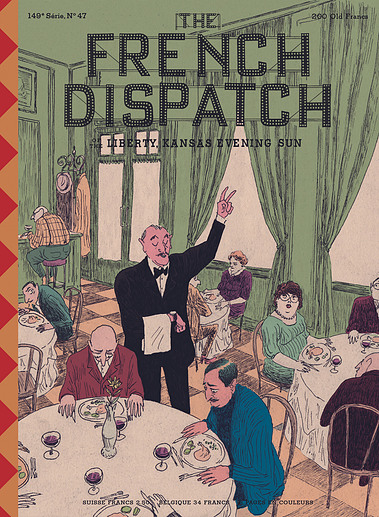 Javi Aznarez - Magazine covers in The French Dispatch

Commissioned work for the film The French Dispatch directed by Wes Anderson
© Searchlight Pictures