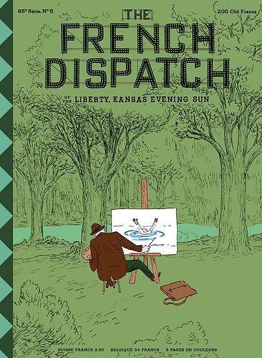 Javi Aznarez - Magazine covers in The French Dispatch

Commissioned work for the film The French Dispatch directed by Wes Anderson
© Searchlight Pictures