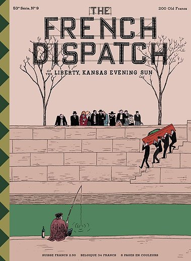 Javi Aznarez - Magazine covers in The French Dispatch

Commissioned work for the film The French Dispatch directed by Wes Anderson
© Searchlight Pictures
