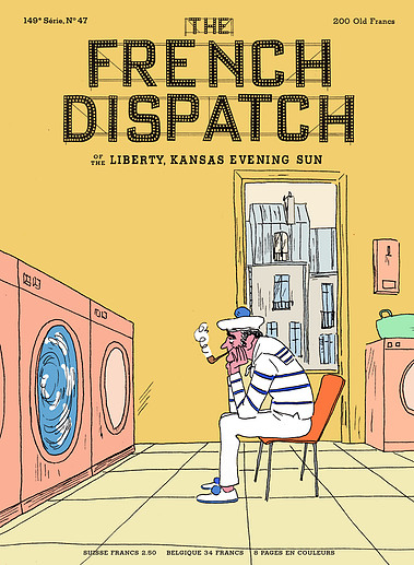 Javi Aznarez - Magazine covers in The French Dispatch

Commissioned work for the film The French Dispatch directed by Wes Anderson
© Searchlight Pictures