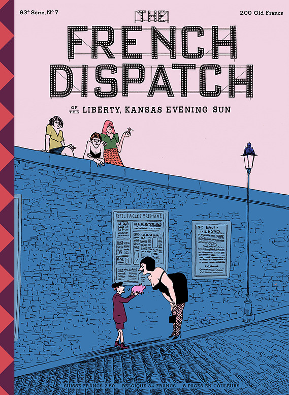 Javi Aznarez - Magazine covers in The French Dispatch

Commissioned work for the film The French Dispatch directed by Wes Anderson
© Searchlight Pictures