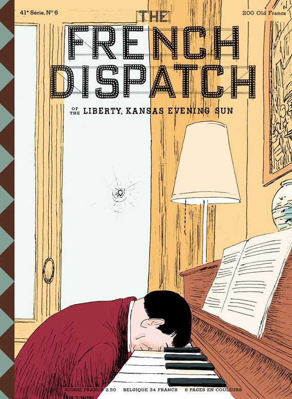 Javi Aznarez - Magazine covers in The French Dispatch

Commissioned work for the film The French Dispatch directed by Wes Anderson
© Searchlight Pictures