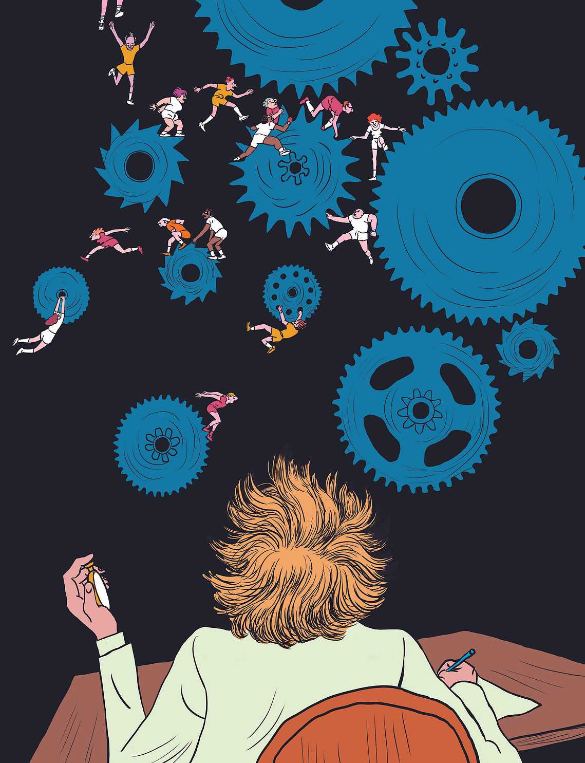 Javi Aznarez - Commissioned work for WW Magazine - 2024