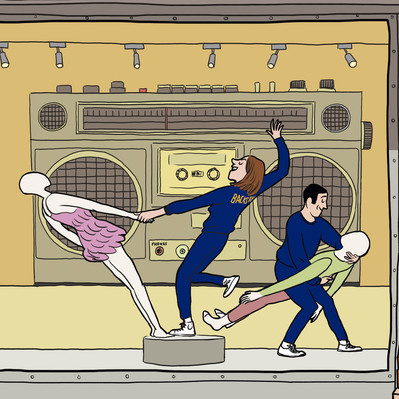 Javi Aznarez - Commissioned work for
LA SAMARITAINE - 2023