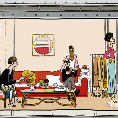 Javi Aznarez - Commissioned work for
LA SAMARITAINE - 2023