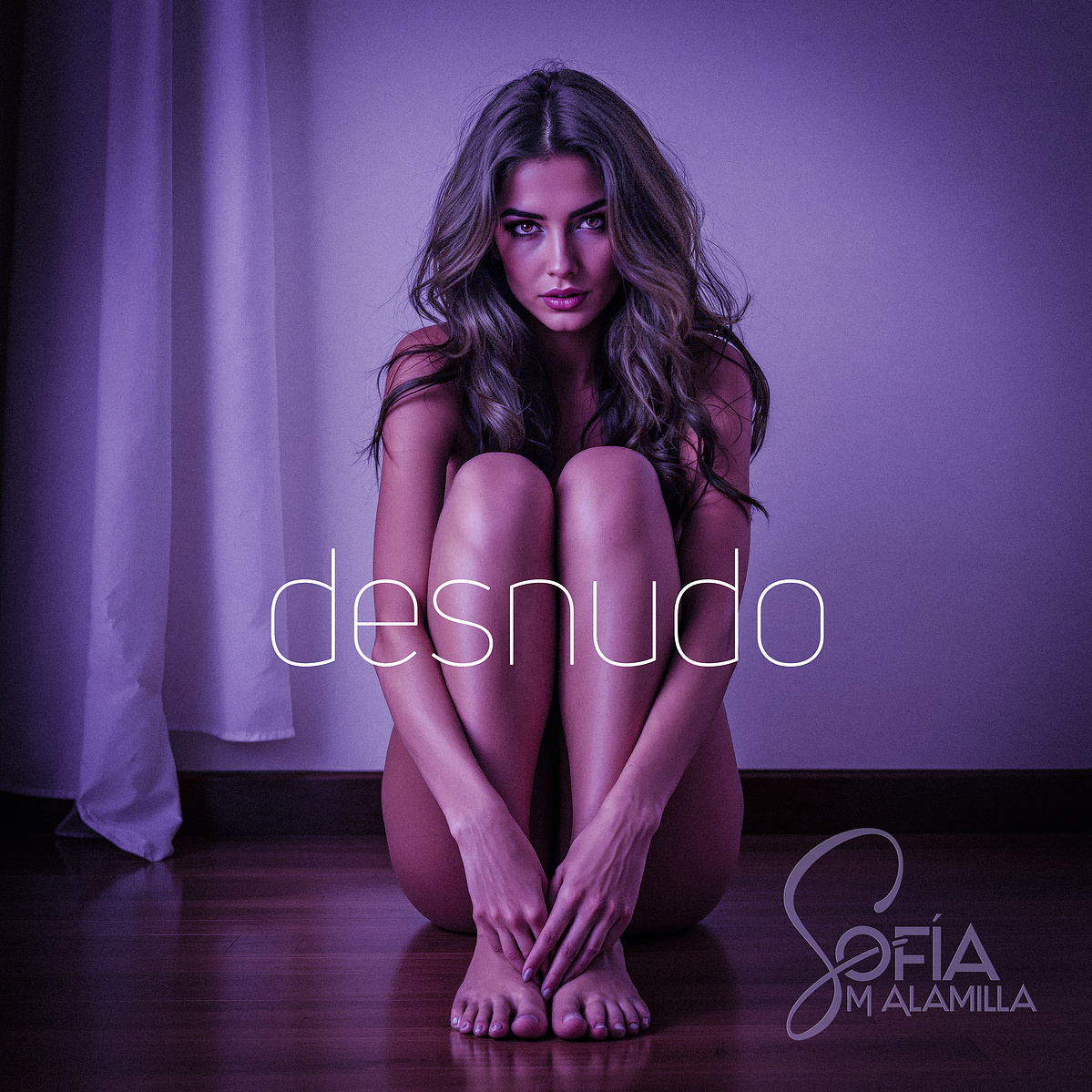 Album cover design for Sofía M Alamilla.