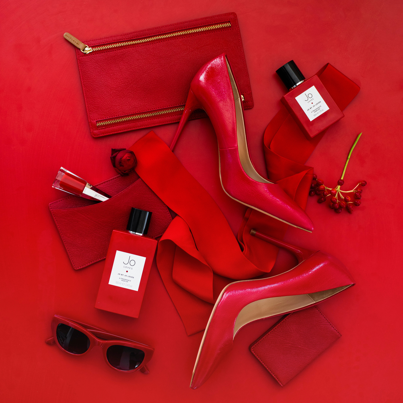 Jo loves perfumes and candles in lifestyle shoot for social media