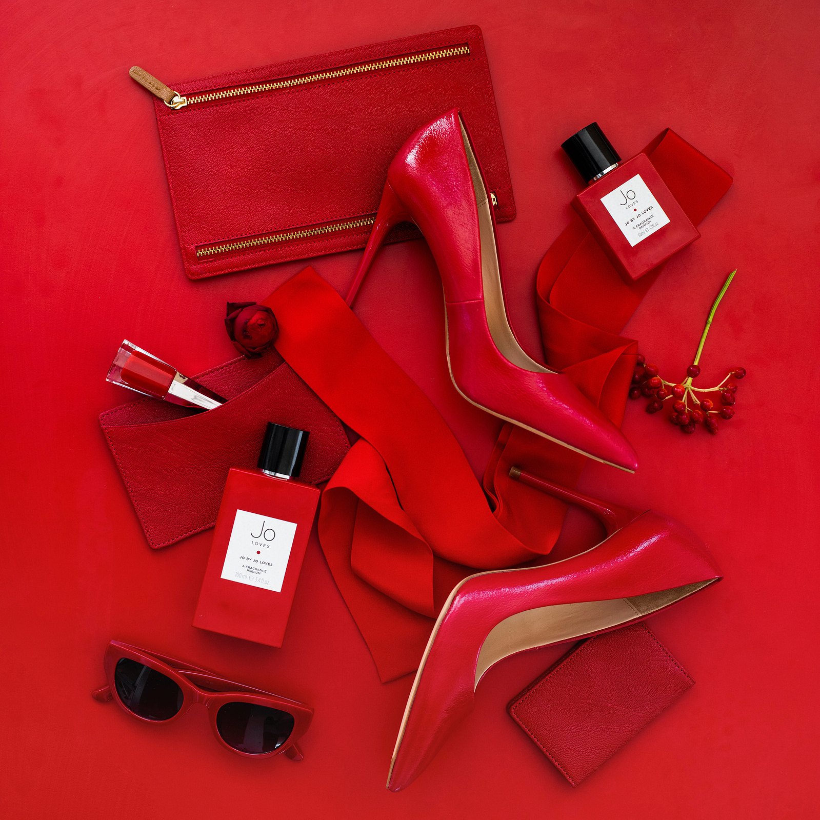 Jo loves perfumes and candles in lifestyle shoot for social media