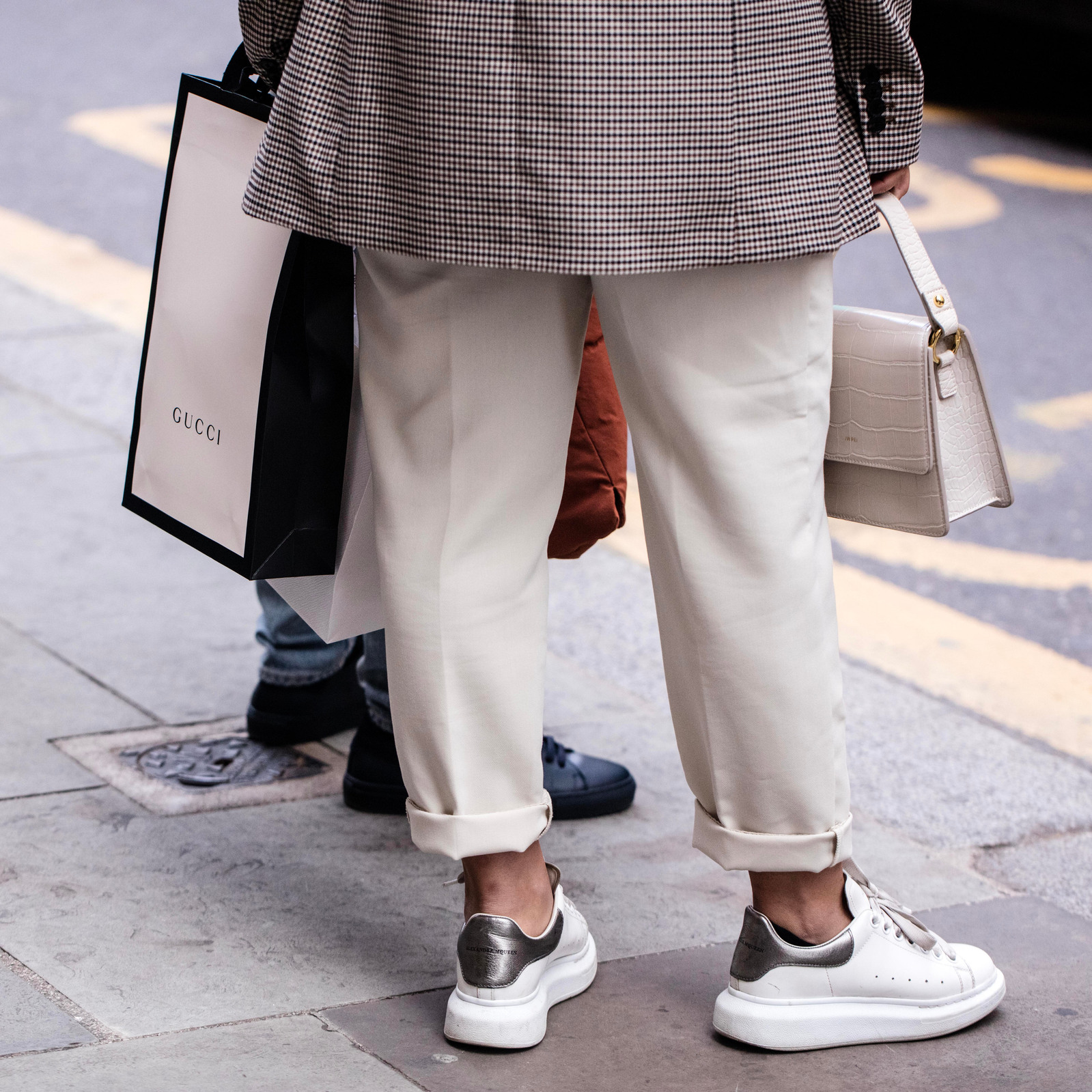 luxury brand shoppers photography Sloane Street London
