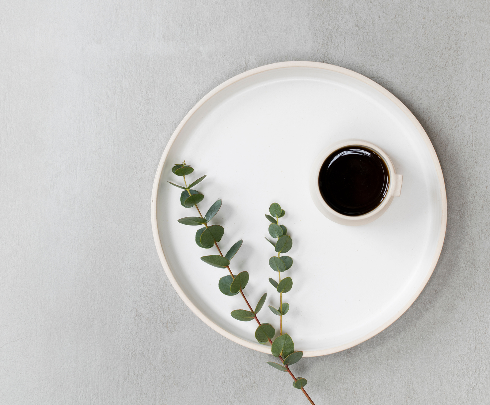 coffee and ceramics still life photography