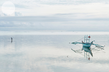 Silent blues, Boracay, the Philippines 