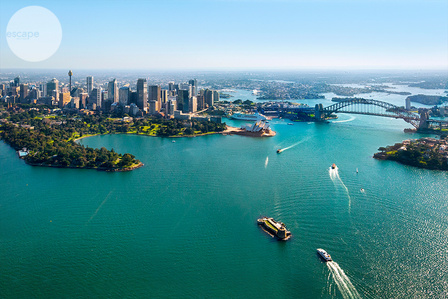 The view from above, Sydney, Australia