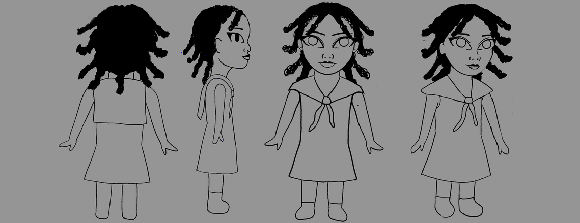 Child Character turn around 