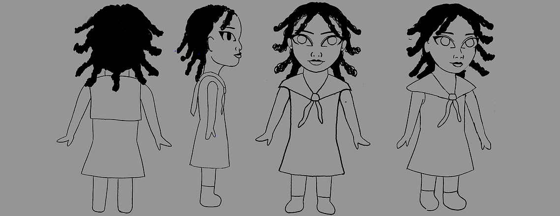Child Character turn around 