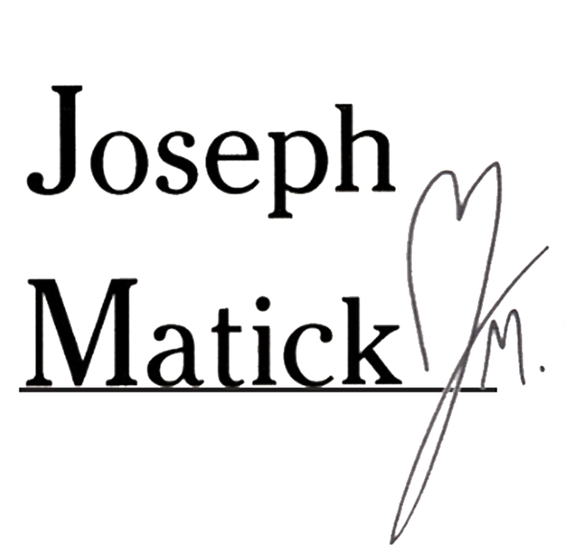 Joseph Matick 