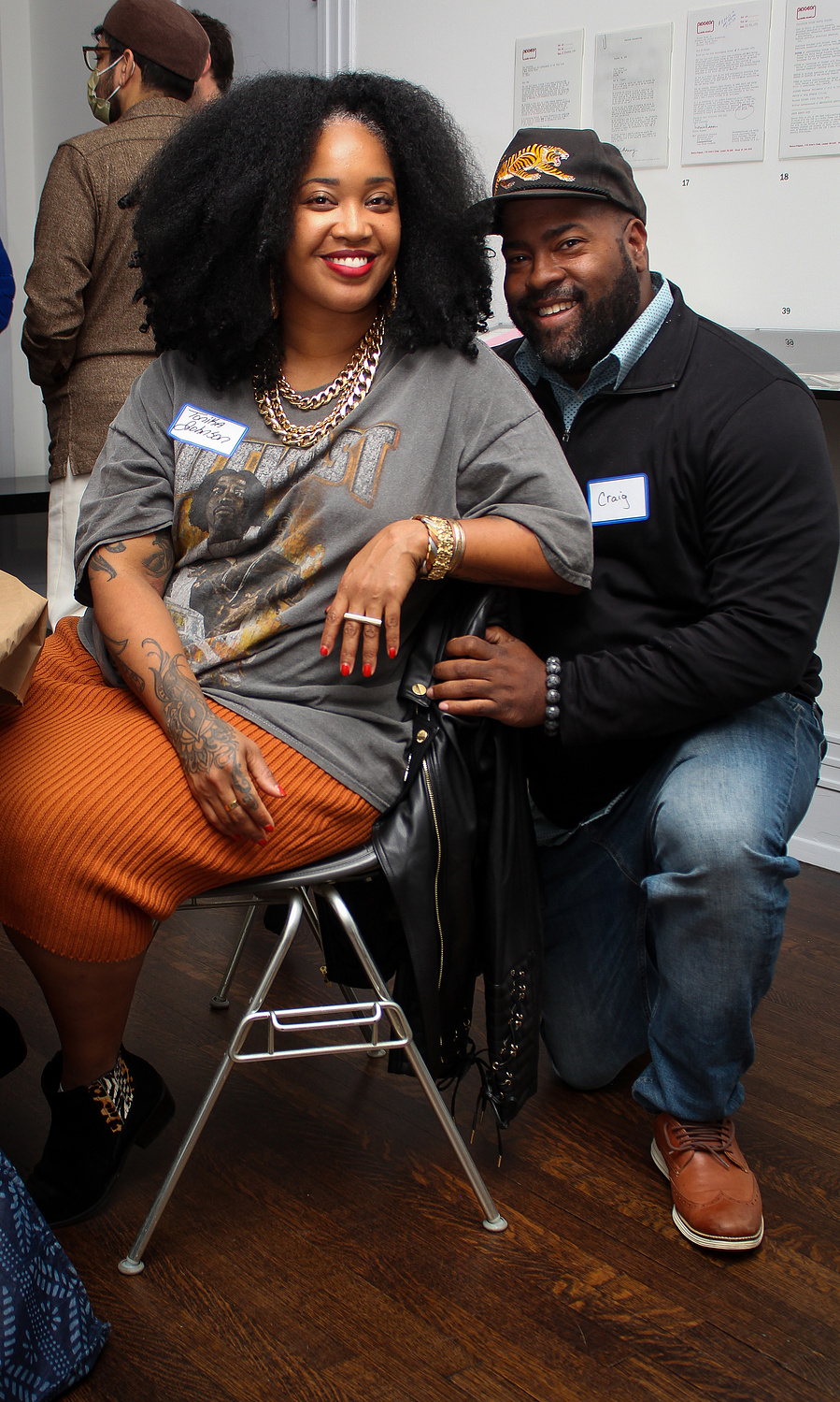 "A thought-provoking panel discussion at the Chicago Architecture Foundation, featuring panelists Tonika Johnson and Craig from North Lawndale. Together, they shared insights on community-driven design and the impact of architecture in shaping community 