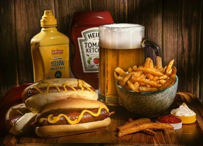 Commercial food photography, images for local takeaway menu