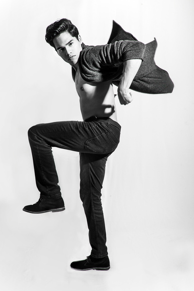 Ricardo photo shoot fashion studio