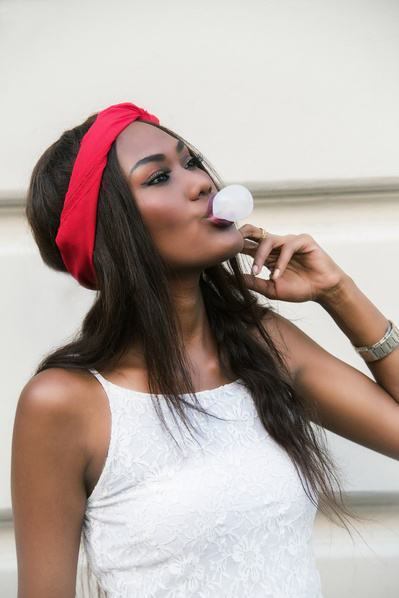 black lolipop fashion outdoors lifestyle photo
