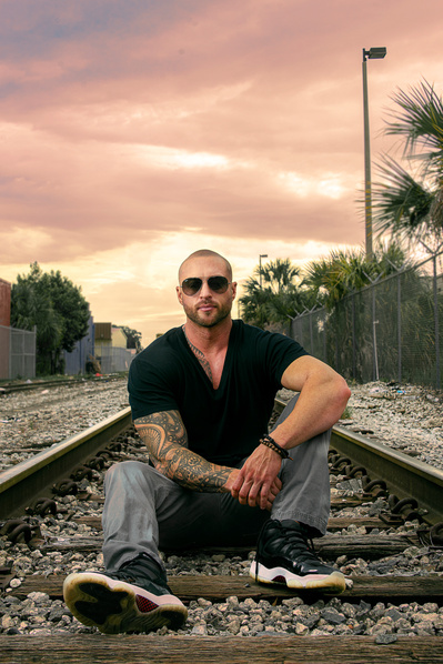 Joshua street photoshoot taken by orlando portrait photographer