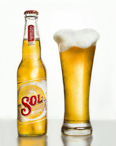Beer commercial photography
