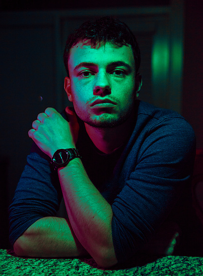 Eamon B. poses for a portrait in his kitchen in Wexford, PA, on June 23, 2020.