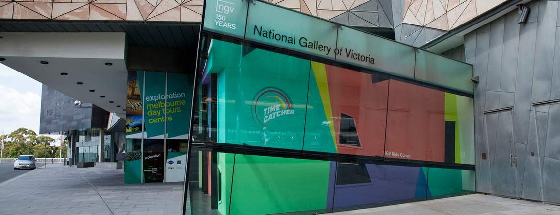 National Gallery of Victoria NGV Kids Corner: Time Catcher Federation Square Melbourne